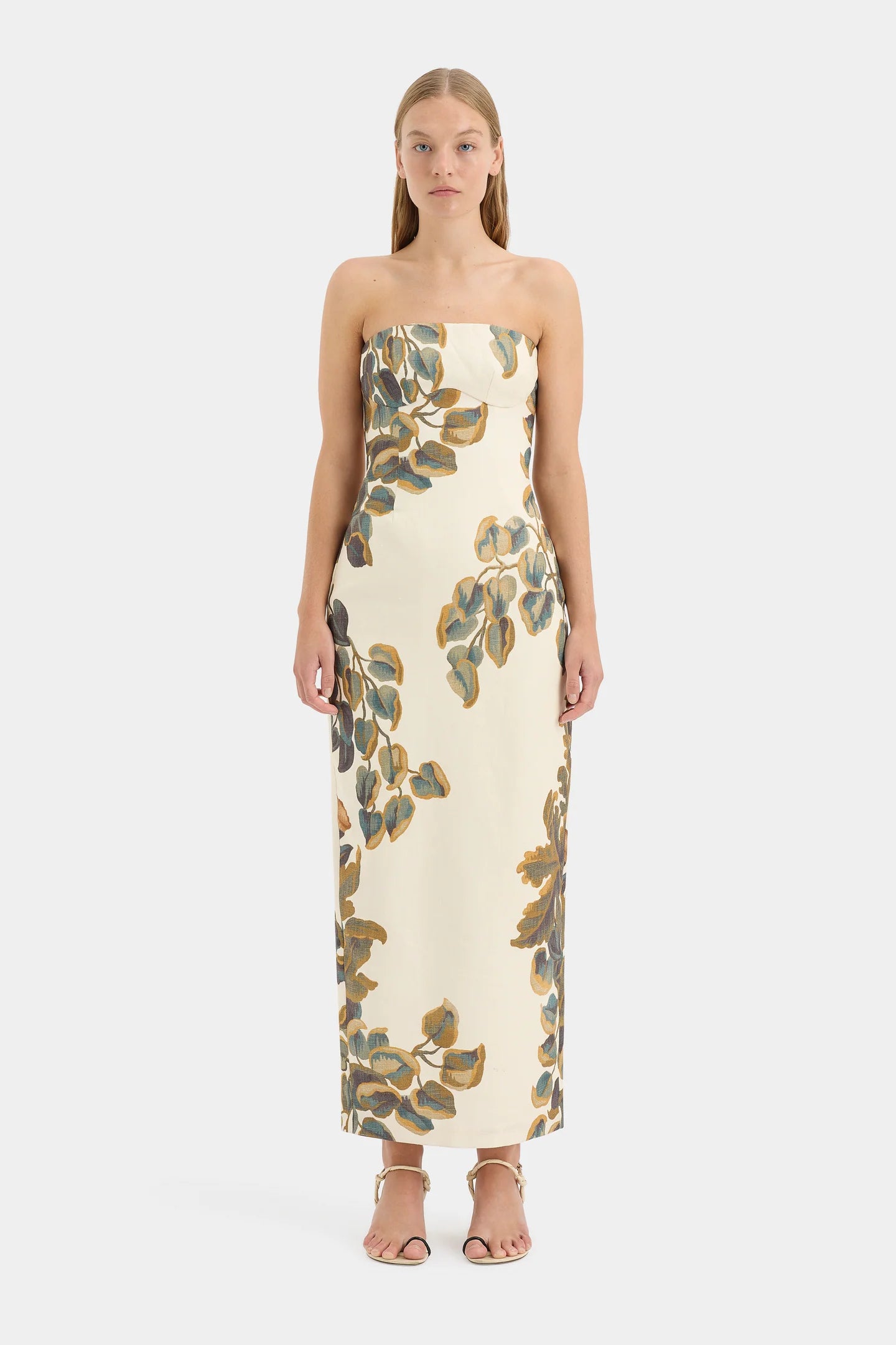 SIR. Evalita Column Dress - Pine Valley