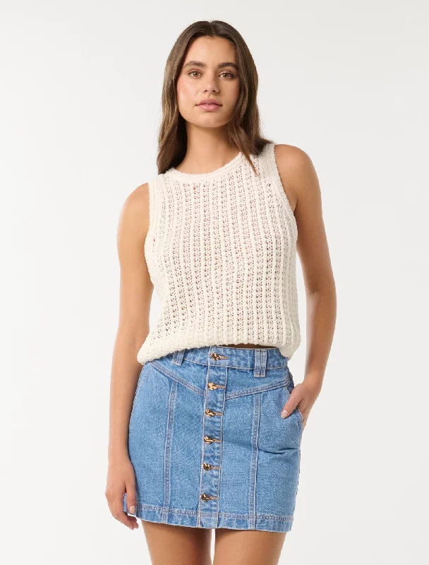 Kamille Denim Skirt