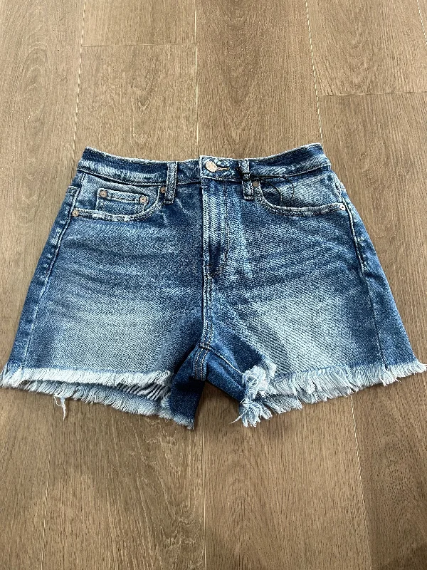 Leah denim shorts