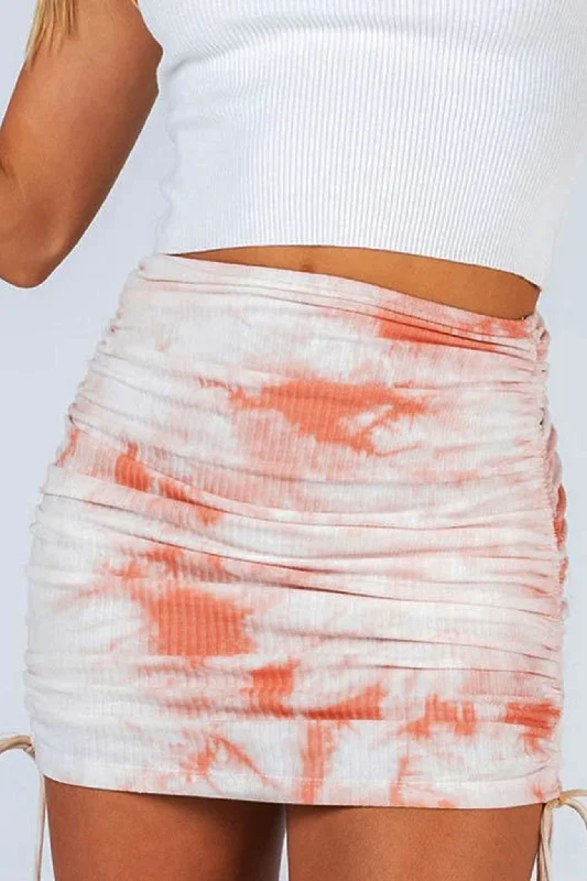 BerryBetty - Tie Dye Smocked Skirt