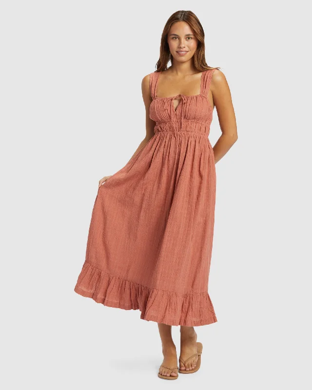 Womens Paradise Winds Midi Dress