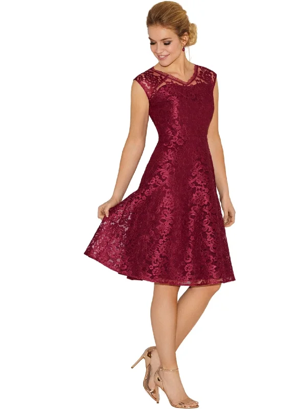 Paris Dress - Scarlet Red