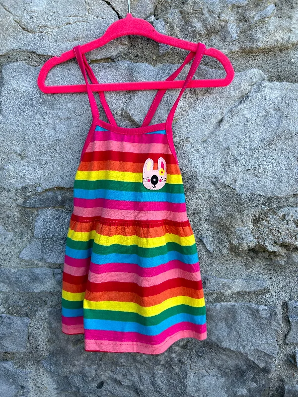 Rainbow sundress  6-9m (68-74cm)