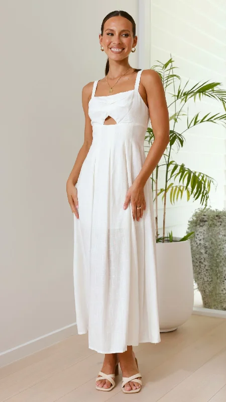 Shaylee Maxi Dress - White