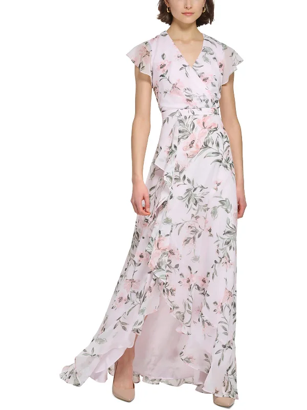 Womens Chiffon Long Maxi Dress