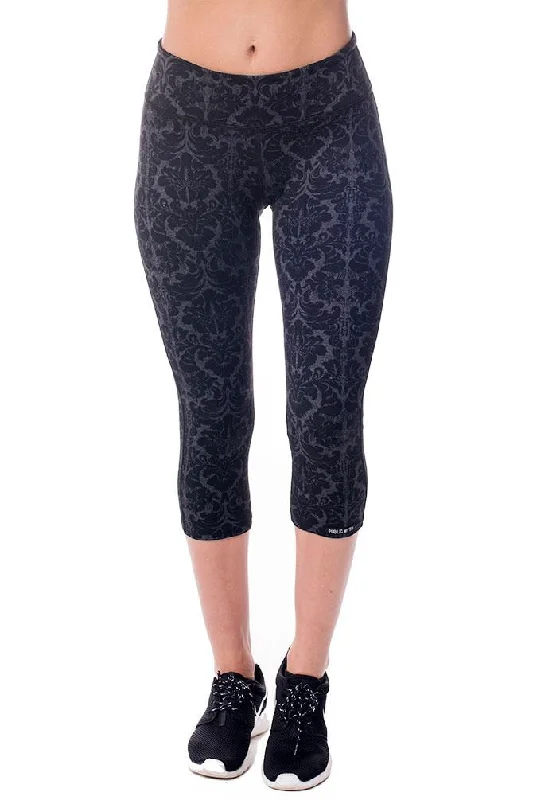 Baroque Crop Leggings