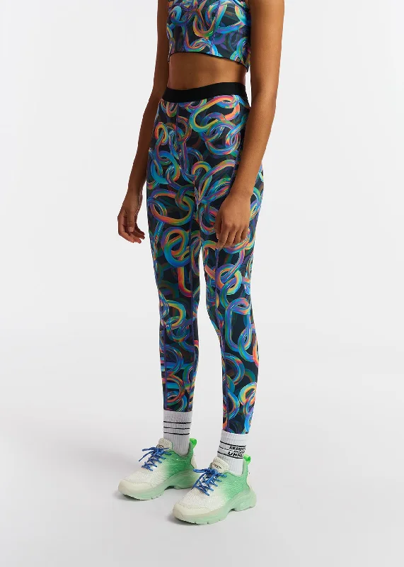 Essentiel Antwerp x UNRUN print leggings