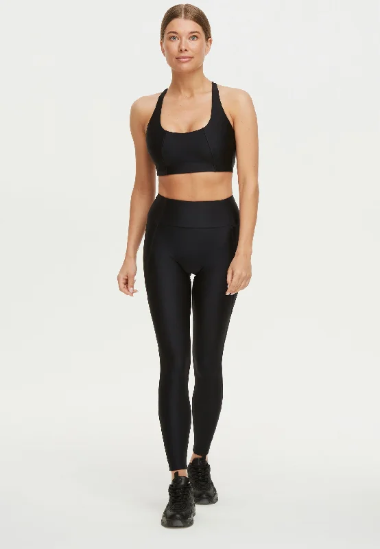 Force BH & Stretch Leggings Set - Liquid Black