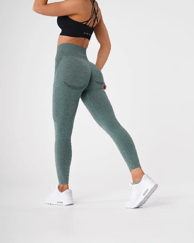 Forest Green Contour Seamless Leggings