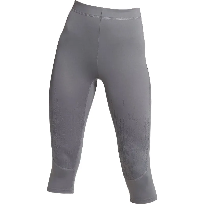 Gymshark Combat Womens Cropped Training Tights - Grey