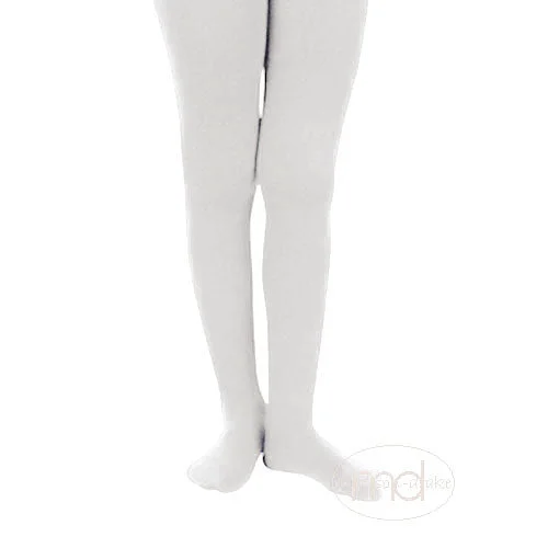 Microfiber Tights - White (2 pack)