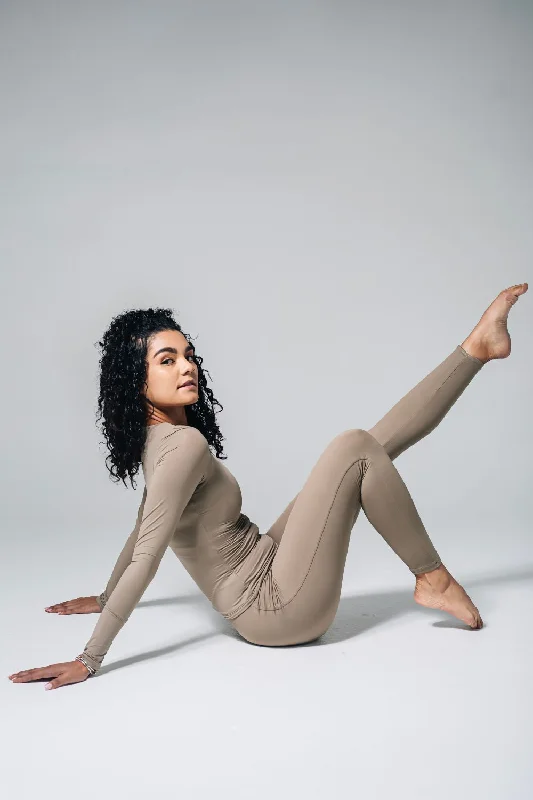 Khaki Aspire Leggings