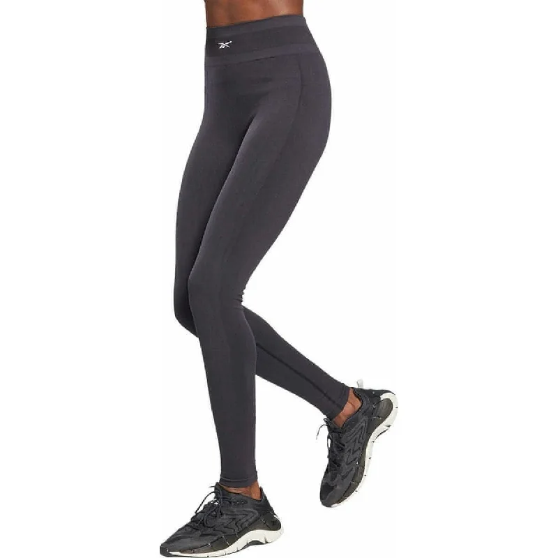 Reebok United By Fitness MYOKNIT Womens Long Training Tights - Black