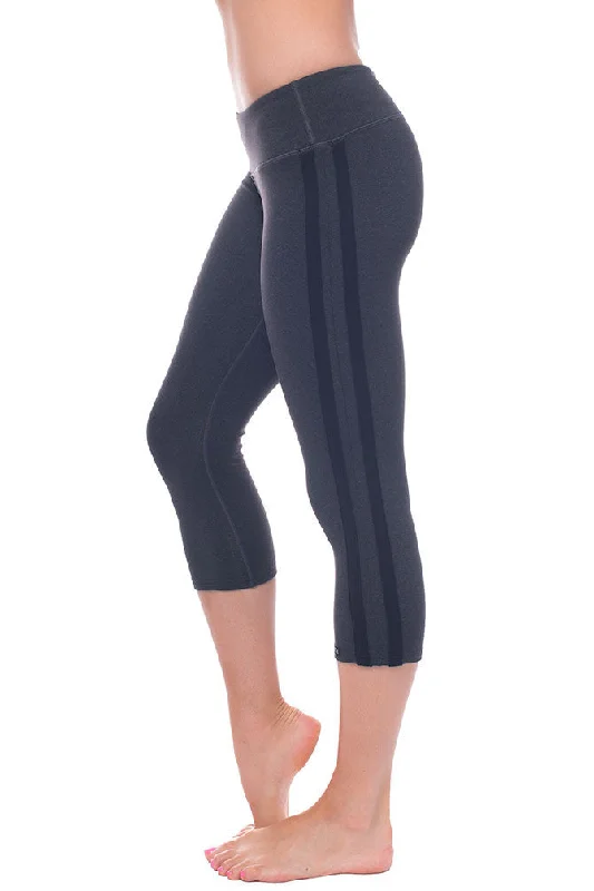 Retro Racer Crop Leggings