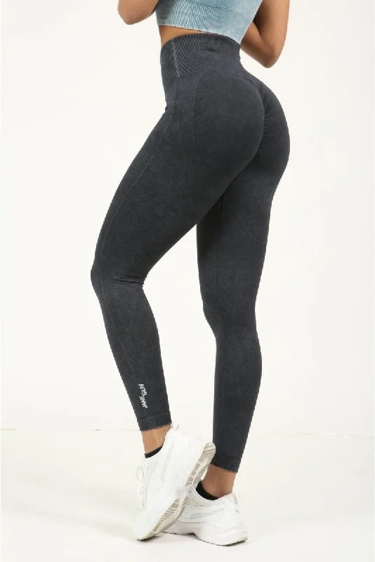 Scrunch Bum Leggings - Washed Charcoal