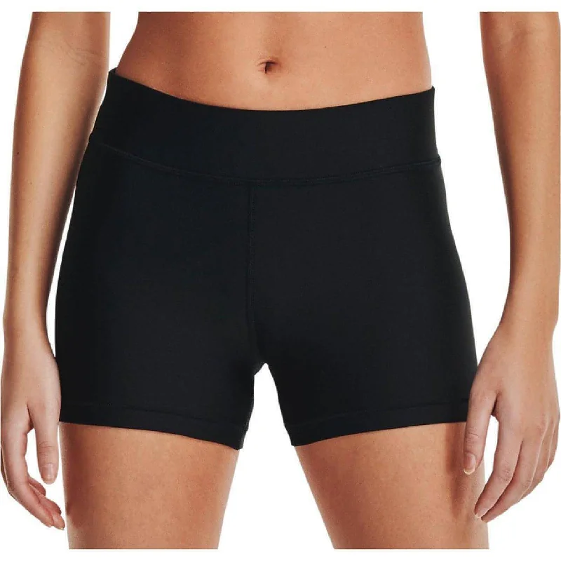 Under Armour HeatGear Mid Rise Womens Short Training Tights - Black