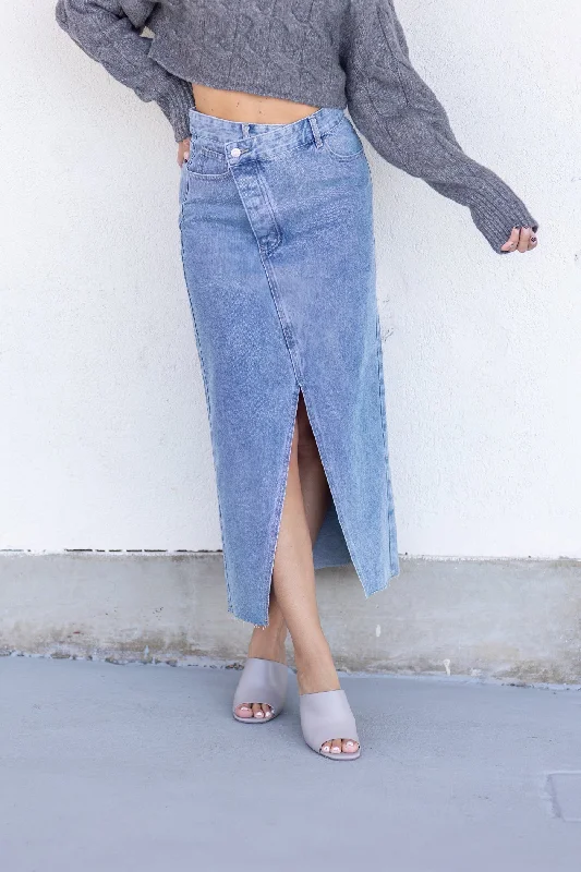 GLORIA DENIM SKIRT