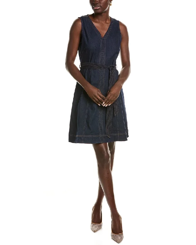 Anne Klein Denim Sheath Dress