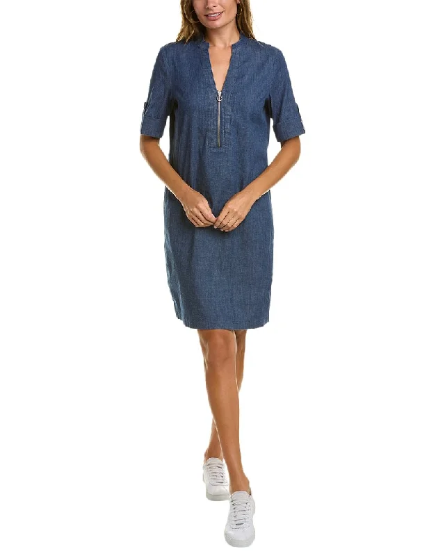 Anne Klein Denim Shift Dress