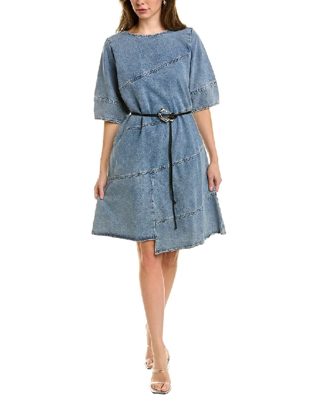 Gracia Denim A-Line Dress