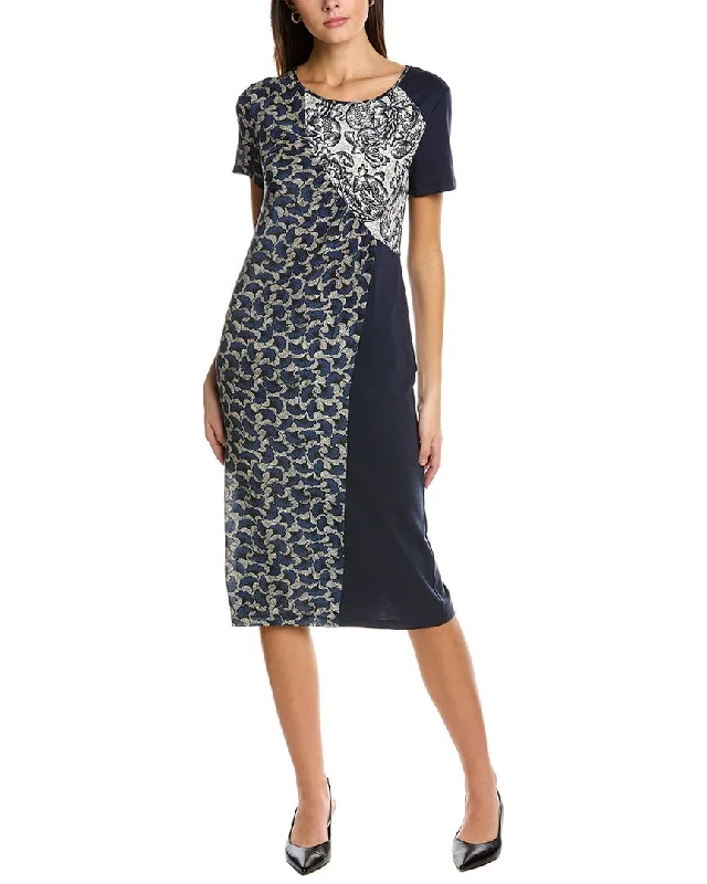 Weekend Max Mara Cuba Silk-Blend Sheath Dress