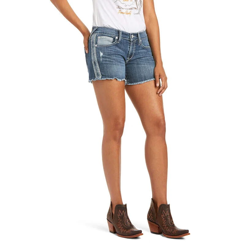 10034644 Ariat Women's Reverse Side Stripe Short