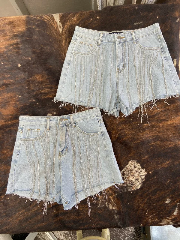 Charm Fringe Shorts