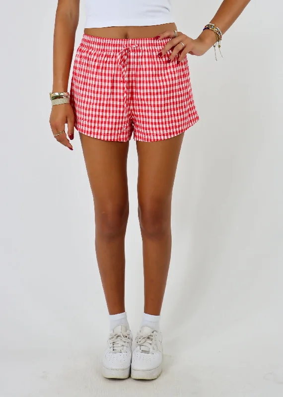 Check Mate Shorts ★ Red