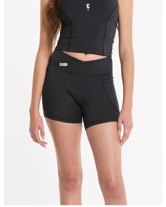 Clique Flex Shorties - Black