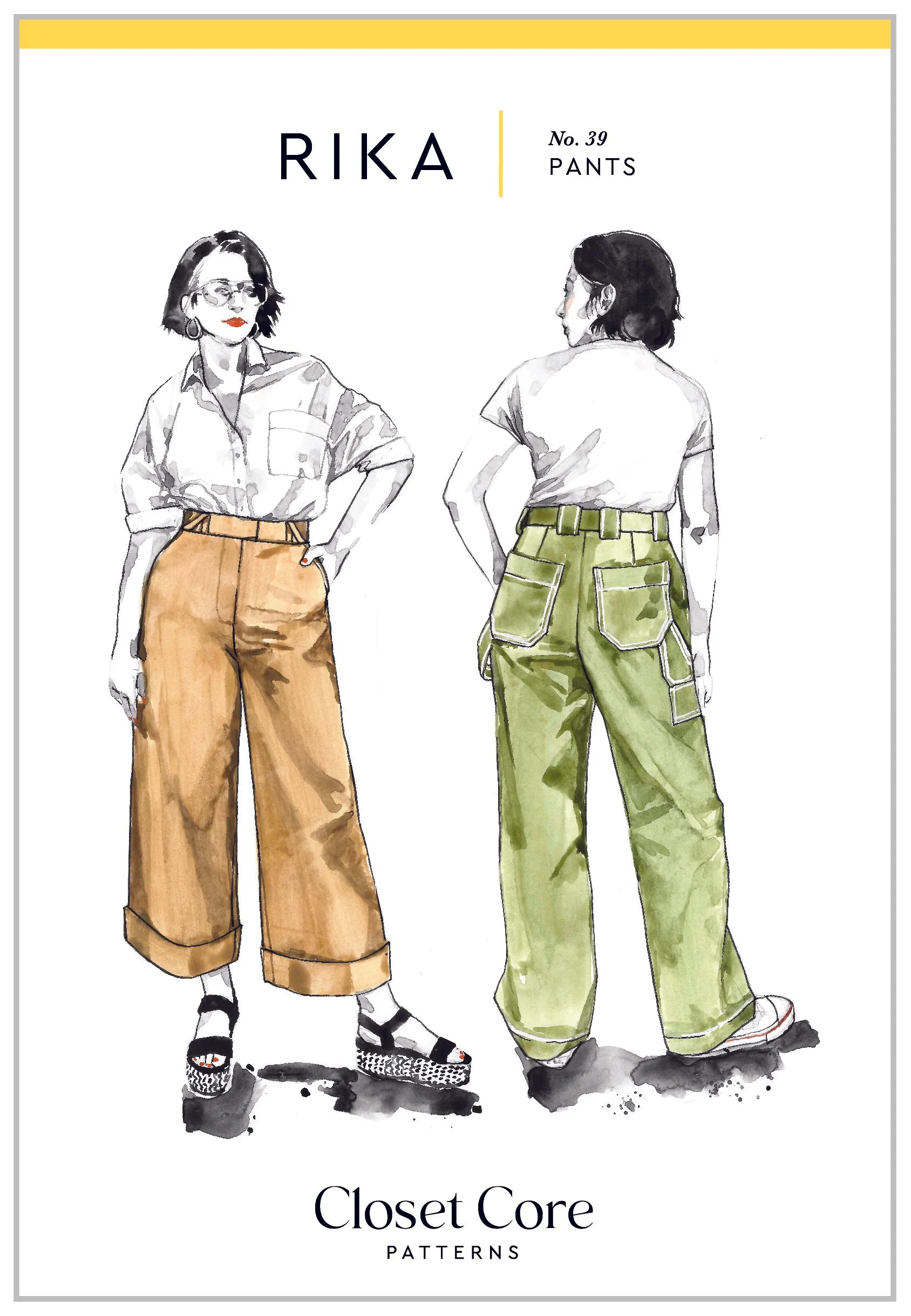 Closet Core Patterns | Rika Pants