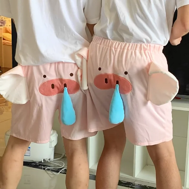 CUTE PINK PIGGY SHORTS  YV60169