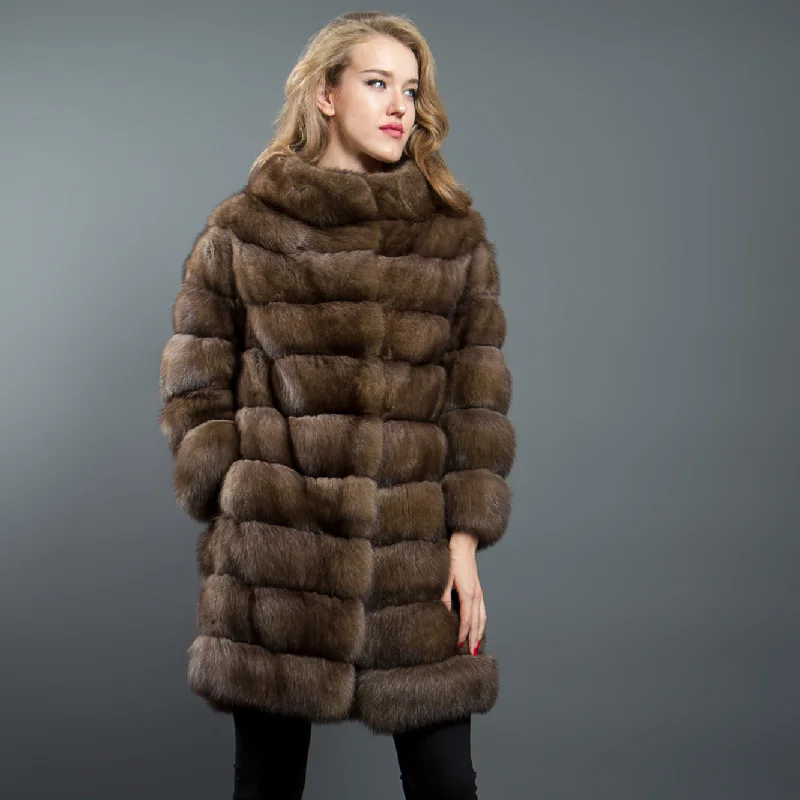 Russian Sable Fur Coat