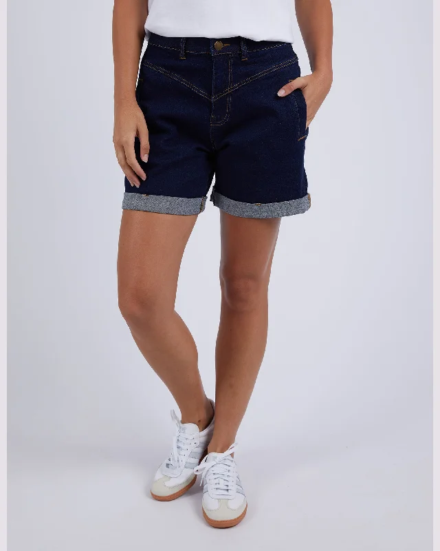 Foxwood Devi Short - Dark Denim Blue