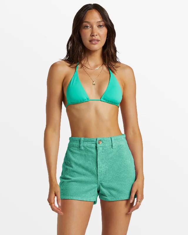 Free Fall Corduroy Shorts - Tropical Green