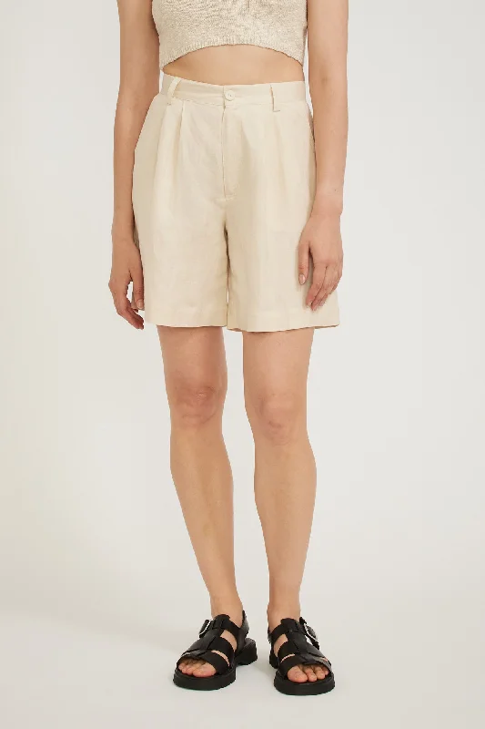 Horizon Short Linen Biscuit