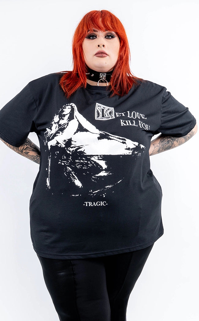 Let Love Kill You Oversized Tee | Plus Size