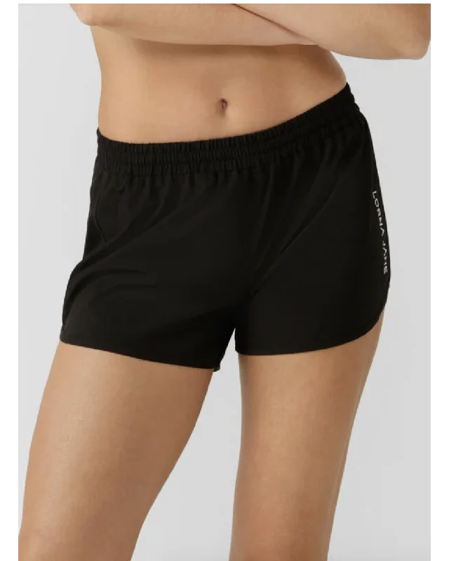 Lorna Jane Lotus Sports Short - Black