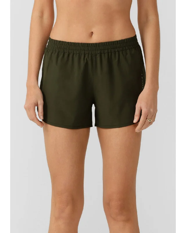 Lorna Jane Lotus Sports Short - Luxury Green