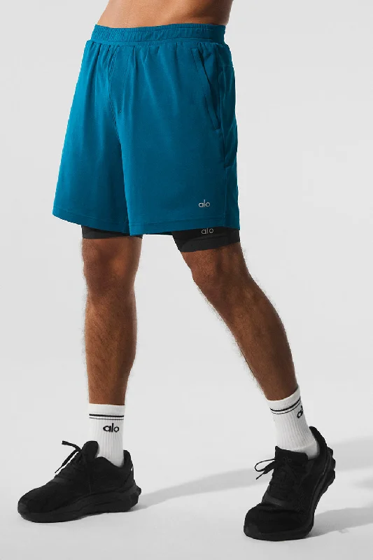 Conquer React 2-In-1 Performance Short - Eclipse Blue/Black