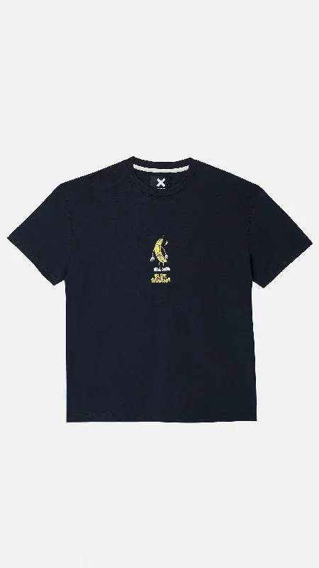 CAMISETA BANANA AZUL MARINO