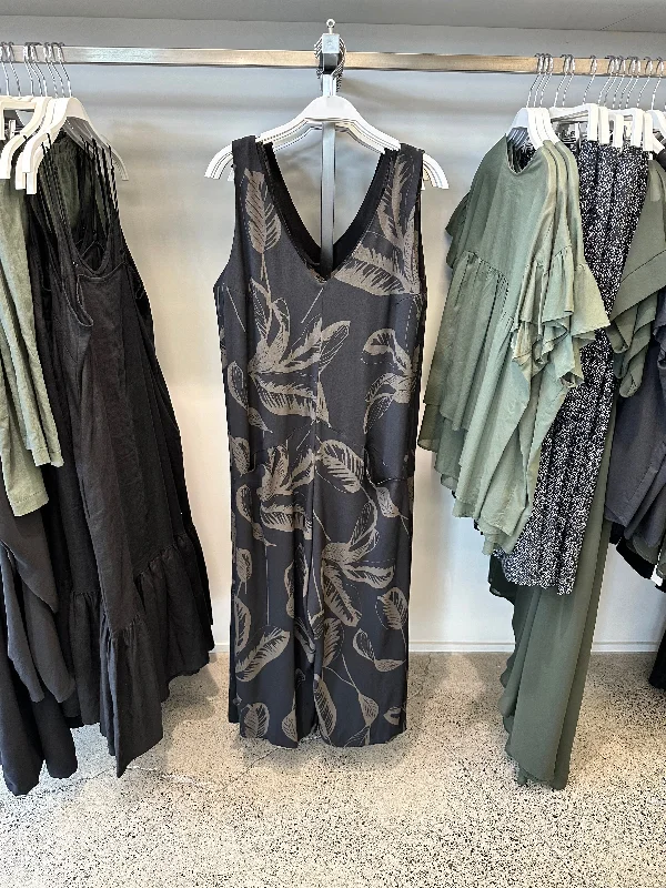 Nes Lounge Jumpsuit - Army