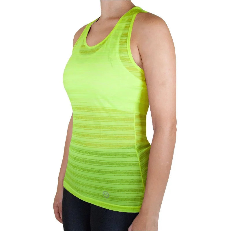 OgiYogi Zephyr Racerback Womens Training Vest Tank Top - Yellow