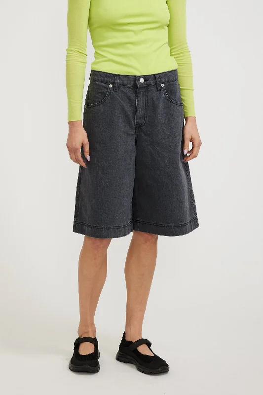 Repose Denim Shorts Slate