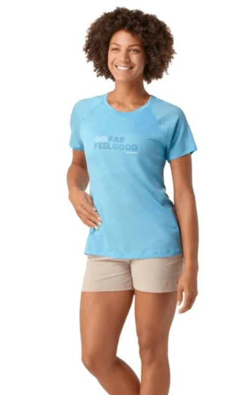 Smartwool Women's Active Ultralite Go Far, Feel Good® Graphic Short Sleeve Tee