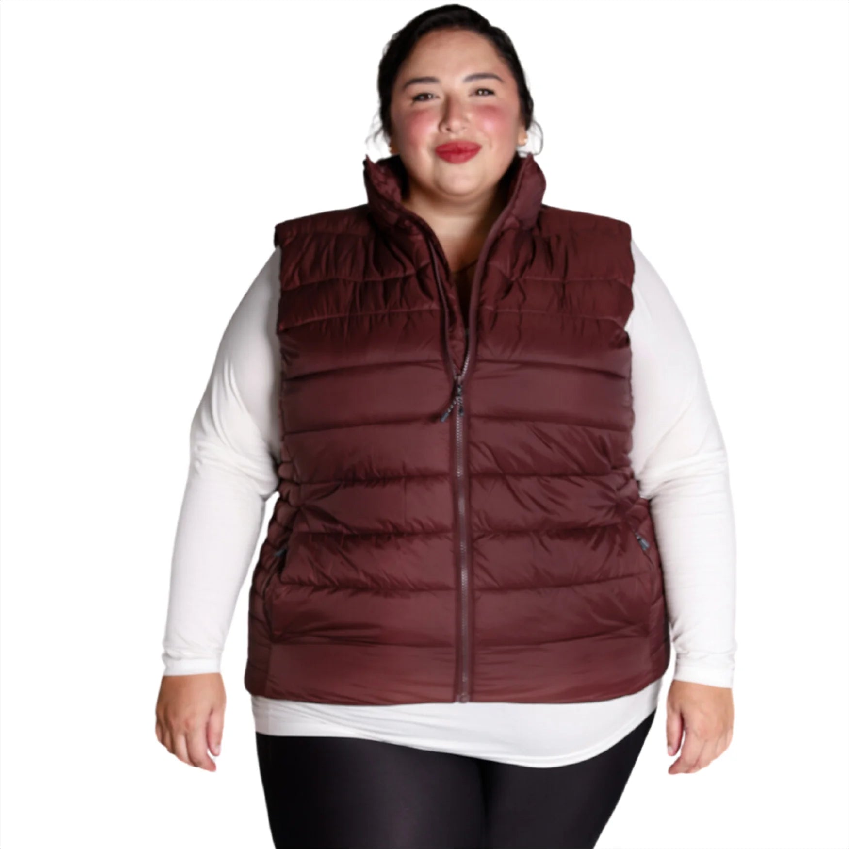 Women’s Plus Size 1X-6X Synthetic Down Vest