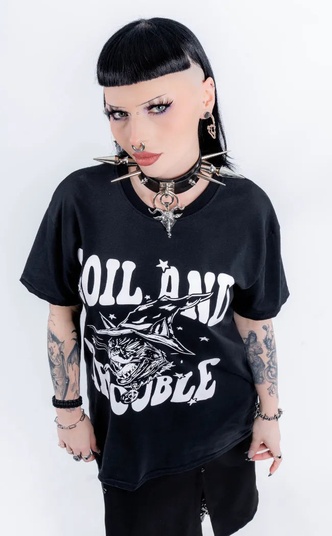 Toil and Trouble Oversized Tee