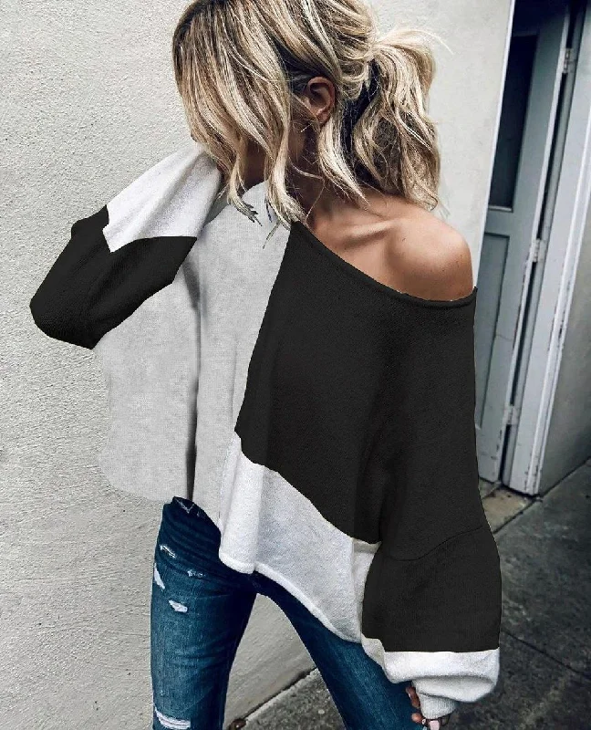 Top Oversized  Women Sweatshirt