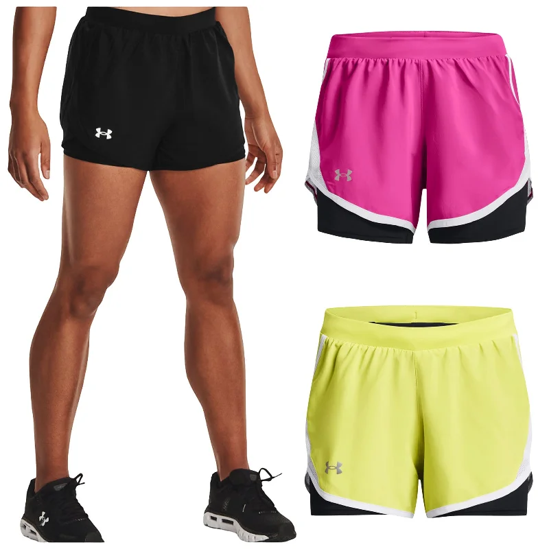 Under Armour Ladies Fly-By 2.0 2-in-1 Shorts