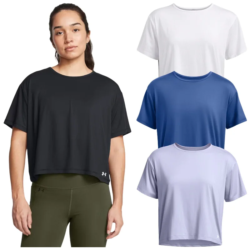 Under Armour Ladies Motion Cropped T-Shirt