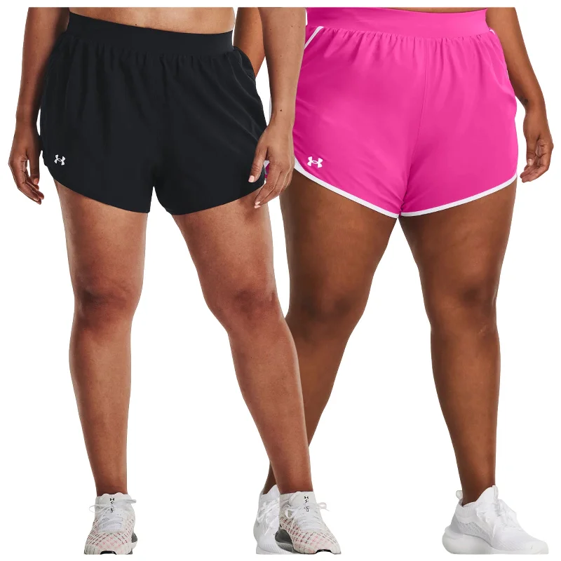 Under Armour Ladies Plus Size Fly-By 2.0 Shorts